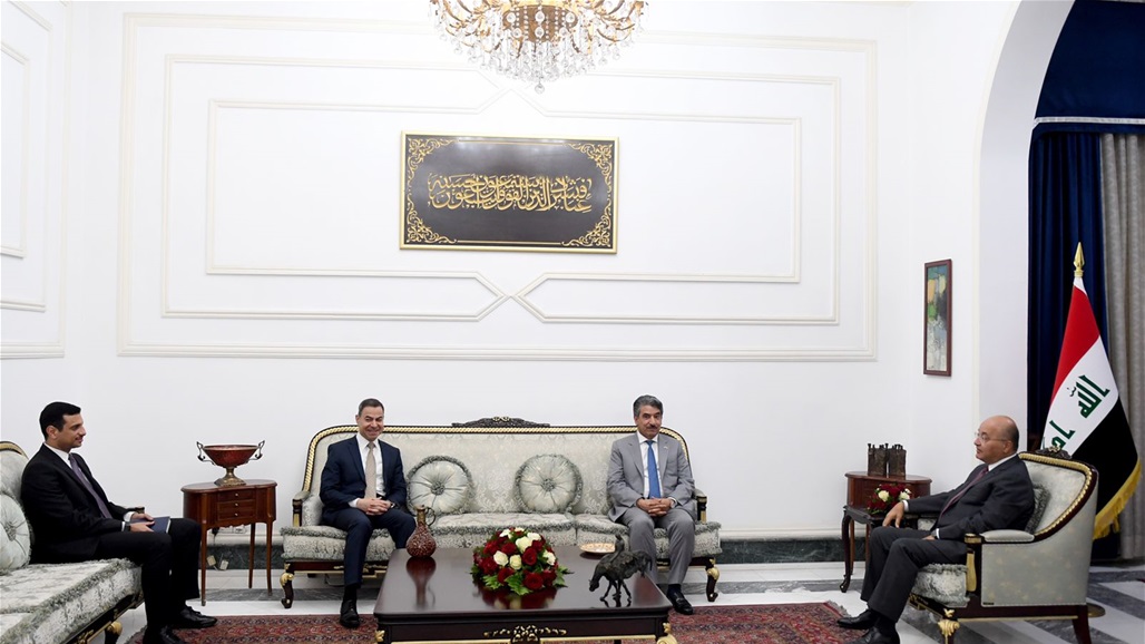 صالح يؤكد على عمق العلاقات بين العراق والكويت