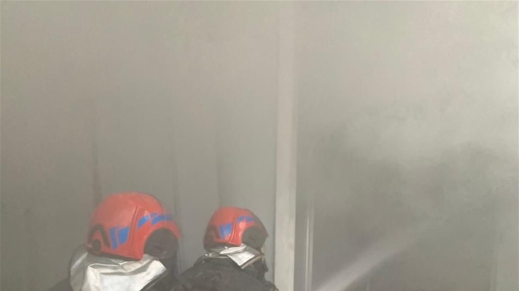 اندلاع حريق داخل مقر أمني شمالي بغداد