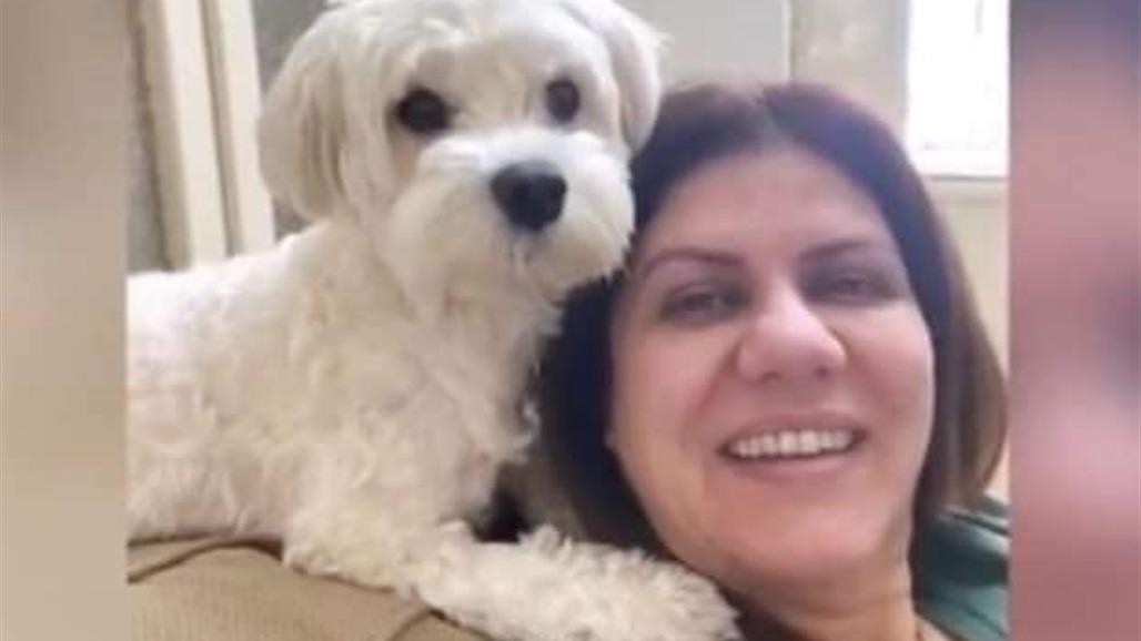 "فلفل" كلب شيرين أبو عاقلة يثير أشجان محبيها.. ما فعله لا يصدق (فيديو)