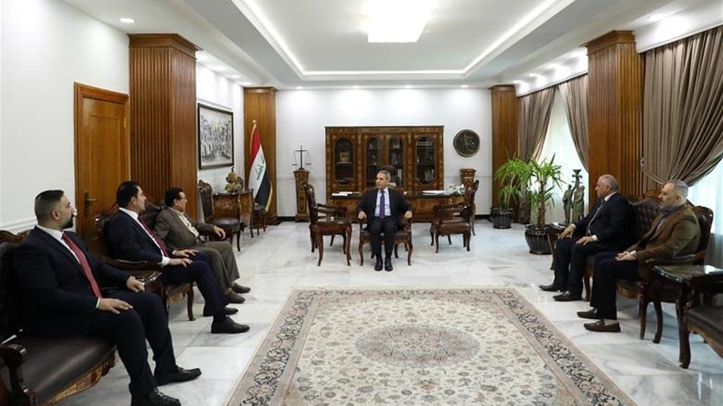 رئيس مجلس القضاء يستقبل نوابا وسياسيين ويبحث معهم تشريع القوانين المهمة