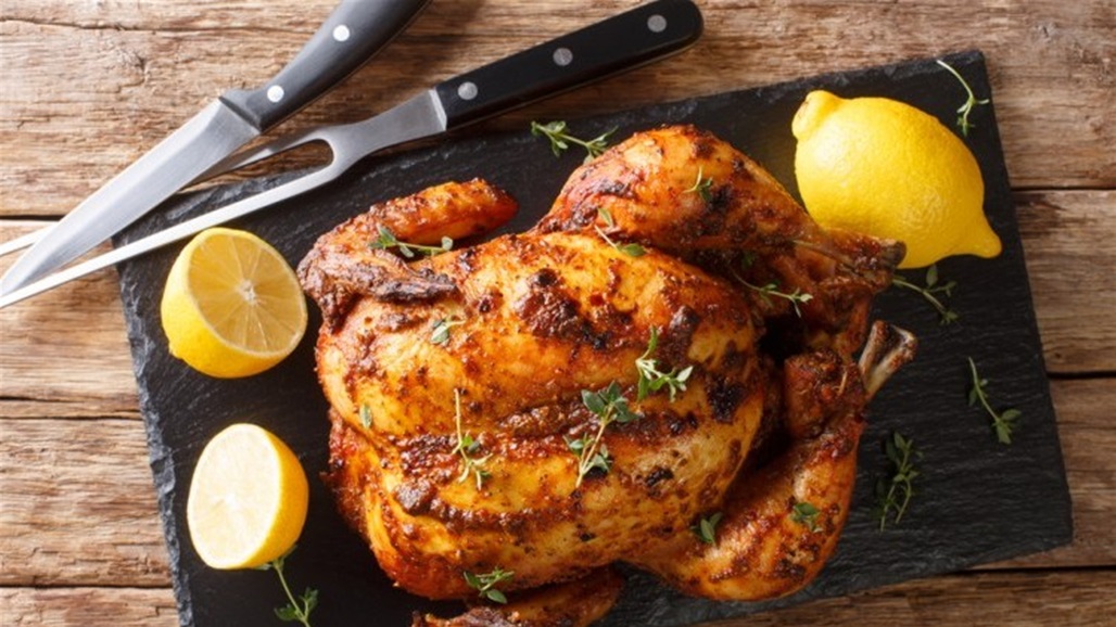 تتبيلة الدجاج المشوي بالفرن