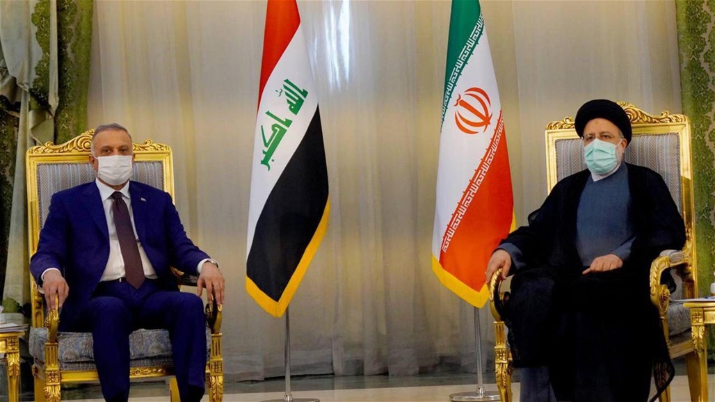 الرئيس الإيراني يستقبل الكاظمي في طهران