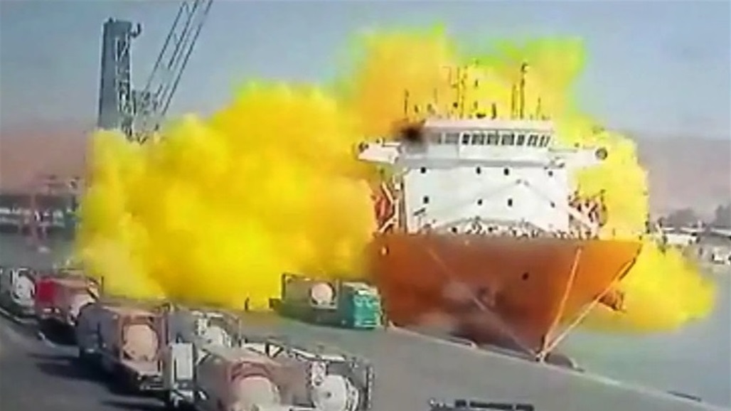 تفاصيل كارثة ميناء العقبة.. إخلاء جوي وأمر بإغلاق النوافذ