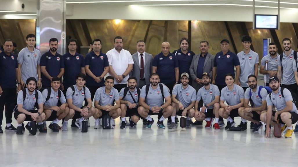 وفد منتخب الصالات يصل إلى بغداد