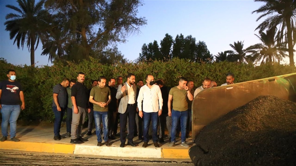 أمين بغداد يعلن إكتمال تطوير شارع 14 تموز