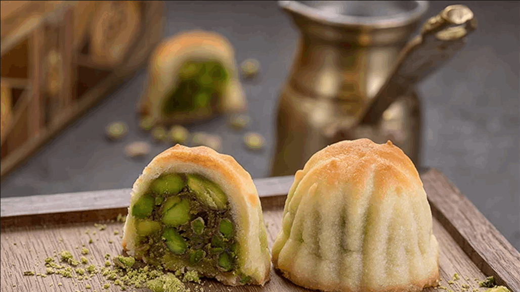 وصفة اليوم.. طريقة عمل معمول الفستق الحلبي لضيافة عيد الأضحى 