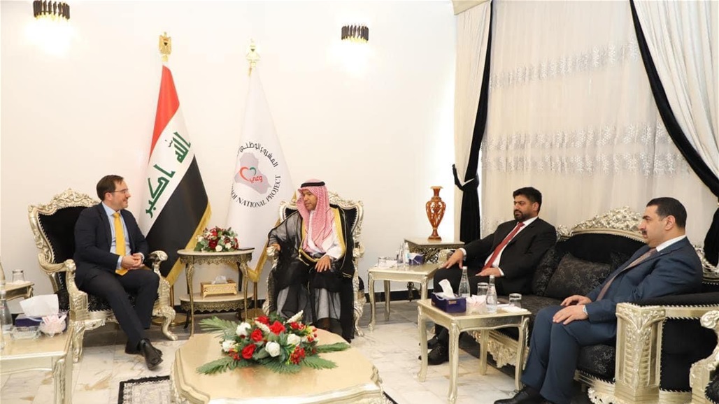 الضاري يلتقي السفير البريطاني ويبحث معه جملة قضايا
