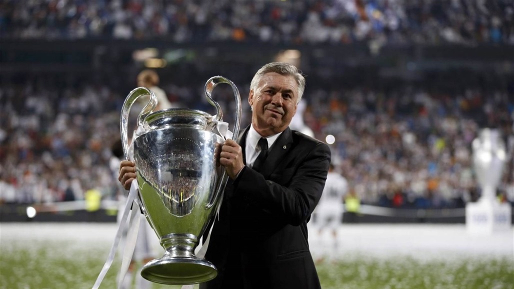أنشيلوتي يحث لاعبي ريال مدريد: هدفنا تحقيق اللقب الـ 15 بدوري الأبطال
