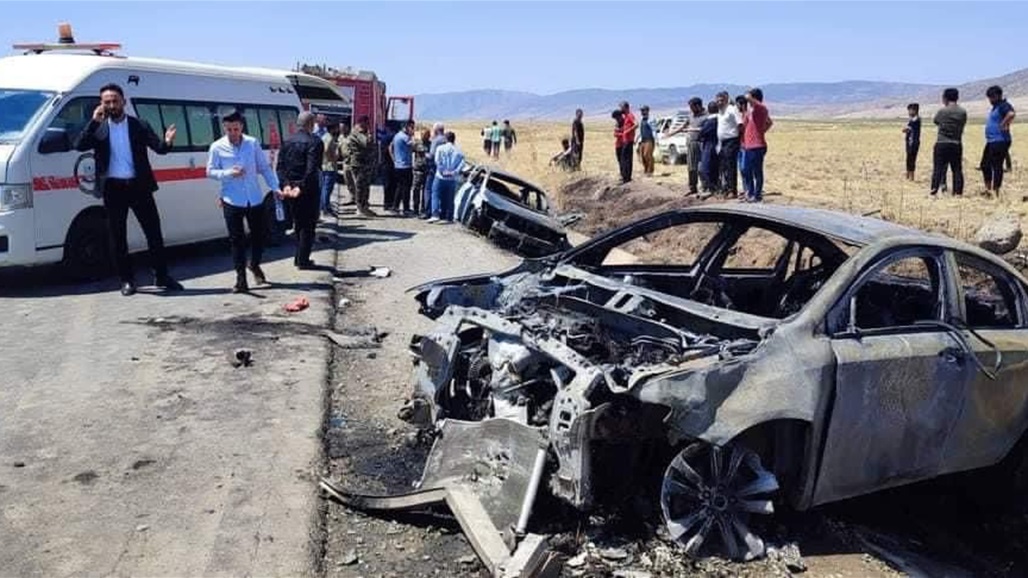  حادث مروع يودي بحياة عدد من الاشخاص في اربيل