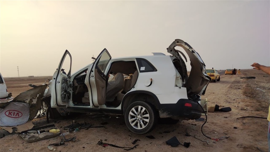 مصرع واصابة عدة اشخاص اثر حادث مروري مروع في البصرة