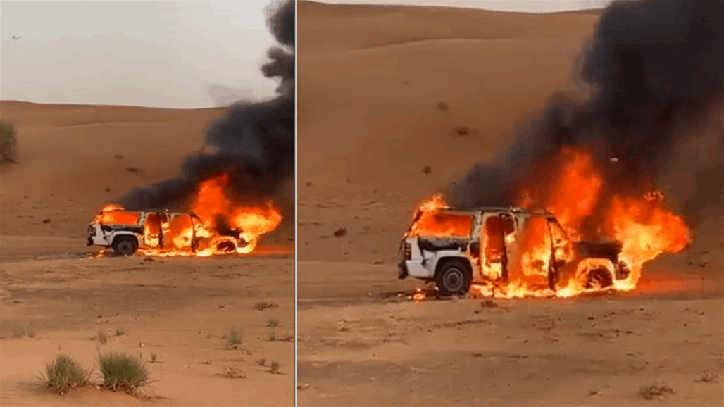 لهذا السبب.. اماراتي يحرق سيارته الفاخرة ويثير جدلا على "تويتر"! (فيديو)