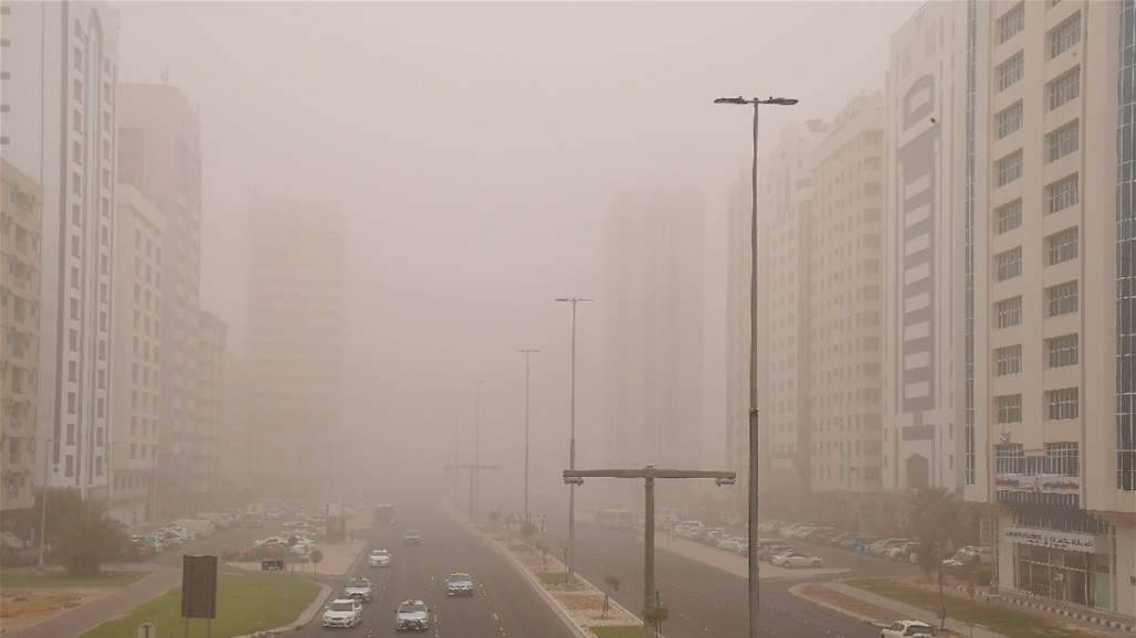 عاصفة ترابية جديدة تضرب الامارات