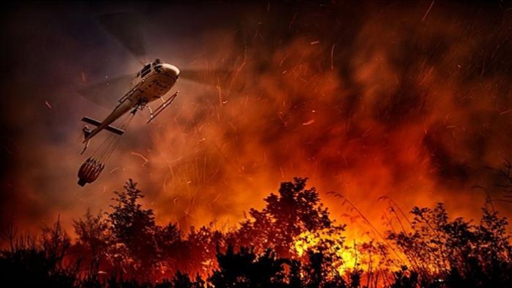 حرائق الغابات تداهم المباني السكنية في إيطاليا