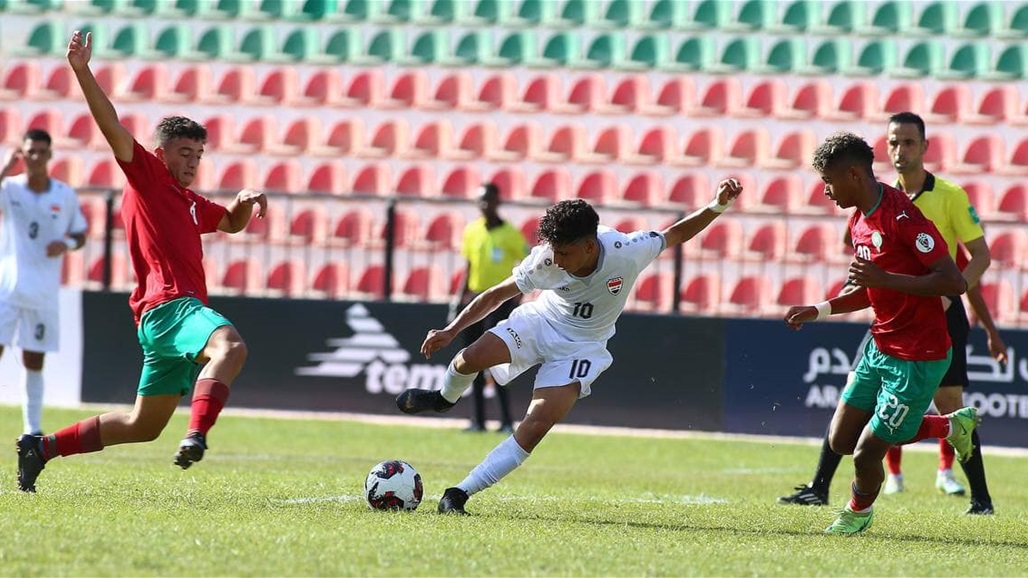 العراق يهزم المغرب في كأس العرب للناشئين