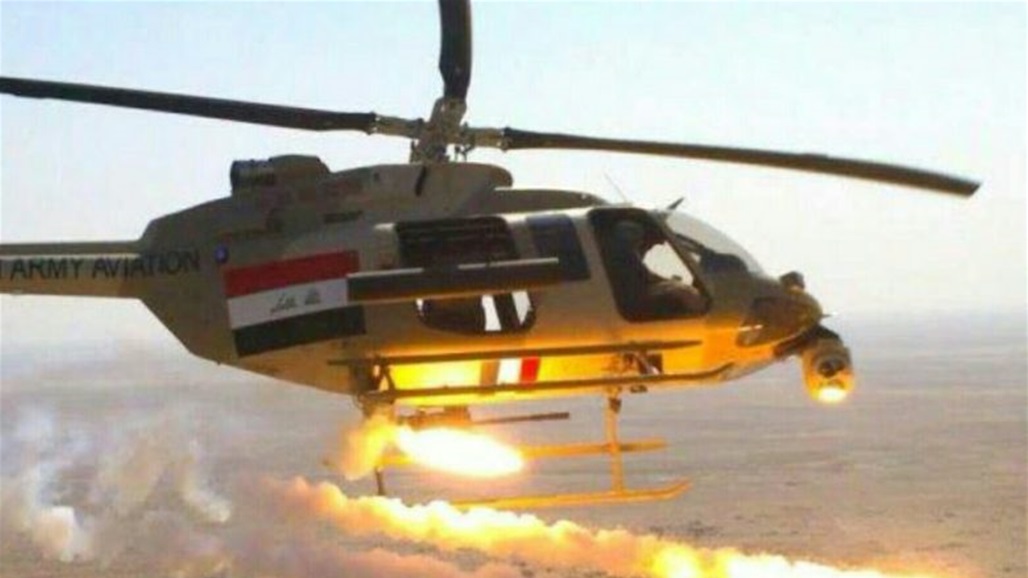 طيران القوة الجوية يستهدف وكراً للارهابيين في صلاح الدين