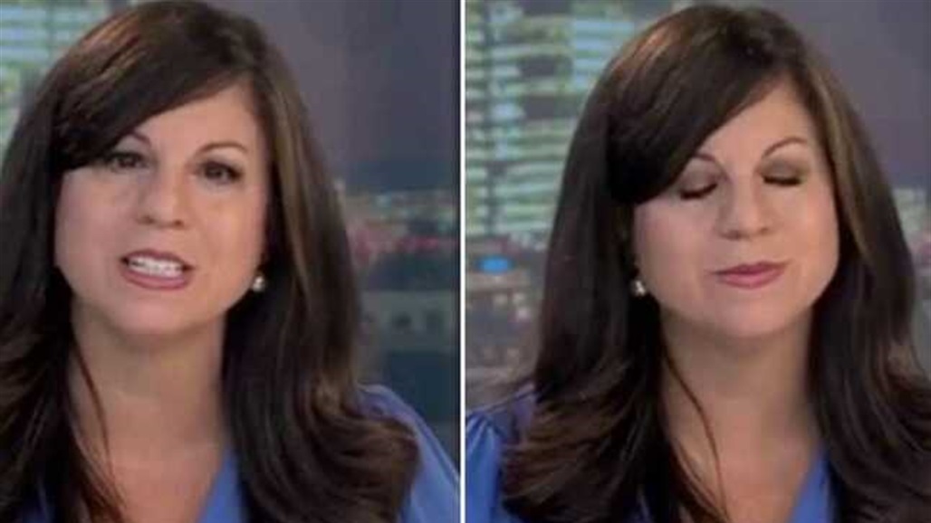 مذيعة تصاب بجلطة دماغية على الهواء وتتصرف "باحترافية"