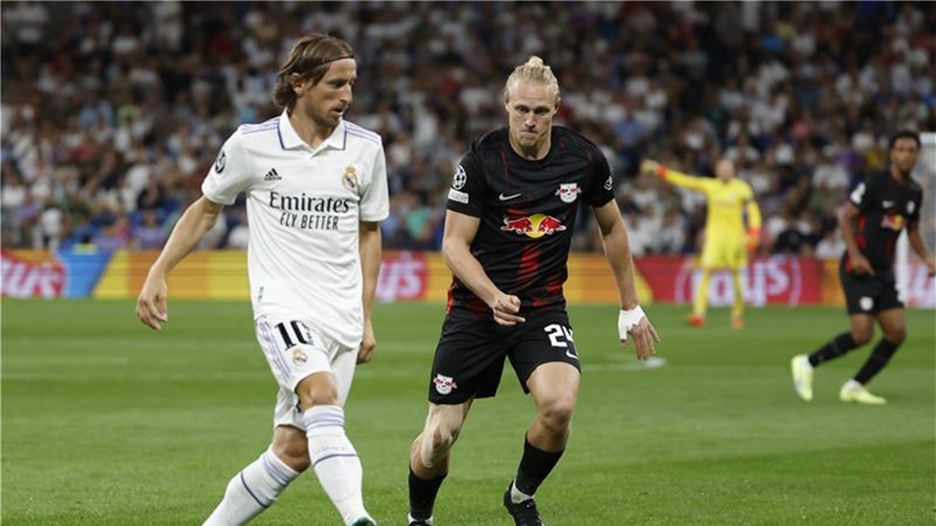 دوري أبطال أوروبا.. ريال مدريد يهزم لايبزيج بهدفين 