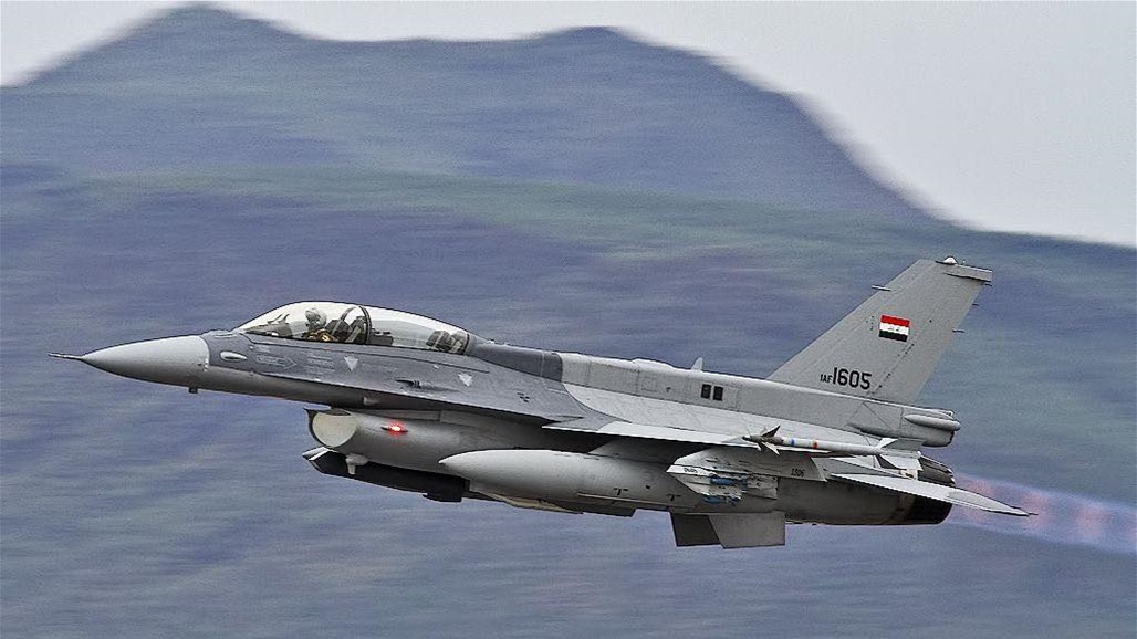 الـ f16 تغير على اوكار "داعش" في نينوى - عاجل