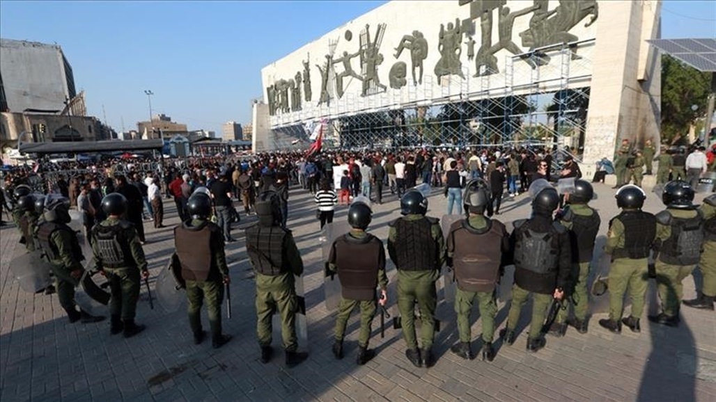 قوات حفظ القانون تباشر الانتشار ضمن ساحة التحرير