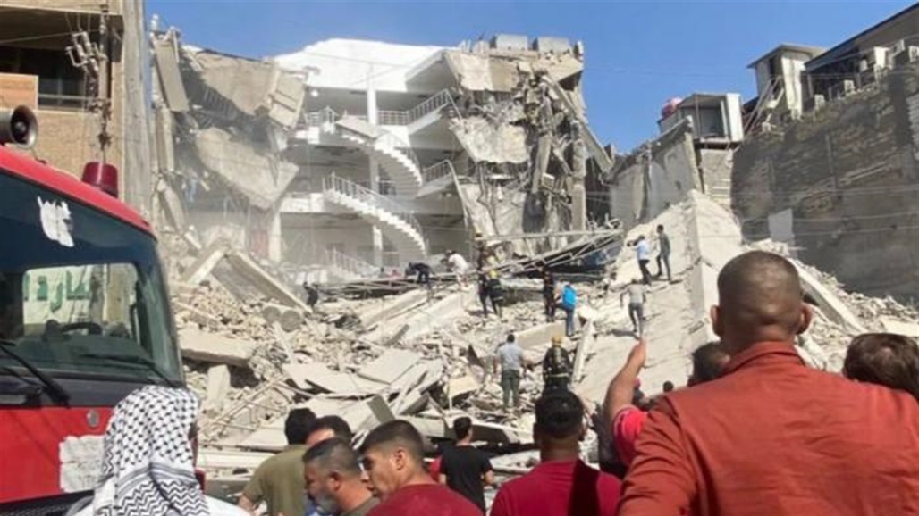 الدفاع المدني تكشف للسومرية تفاصيل جديدة لـ&quot;المبنى المنهار&quot; وسط بغداد