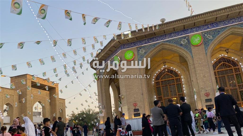 عدسة السومرية توثق أجواء الاحتفال بالمولد النبوي في بغداد