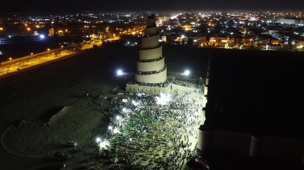 بالصور.. السومرية تنشر احتفال أهالي سامراء بالمولد النبوي