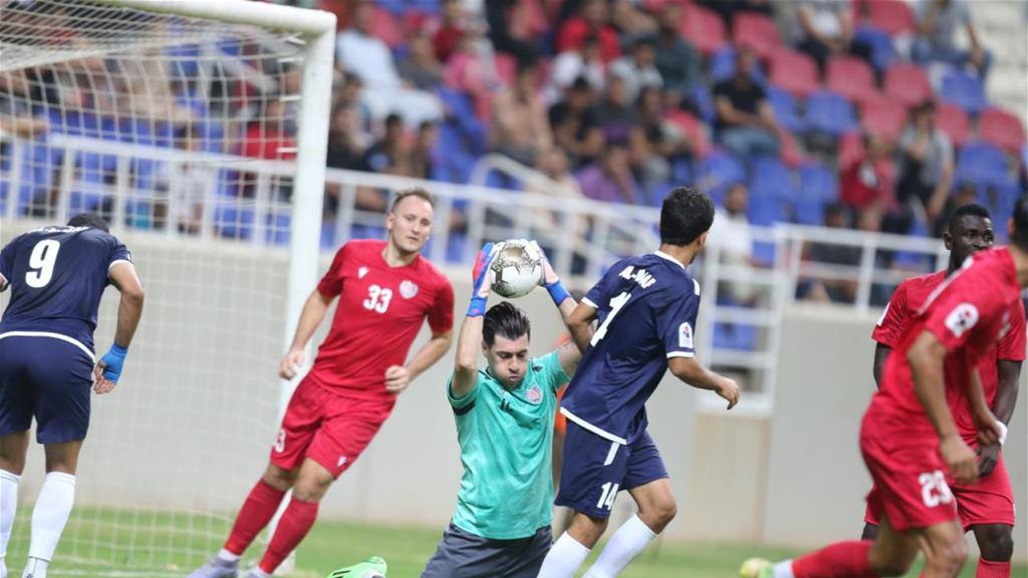 التعادل الإيجابي يحسم مباراة النجف ونفط البصرة