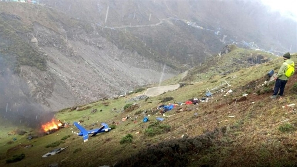 مصرع 6 أشخاص إثر سقوط مروحية في الهند