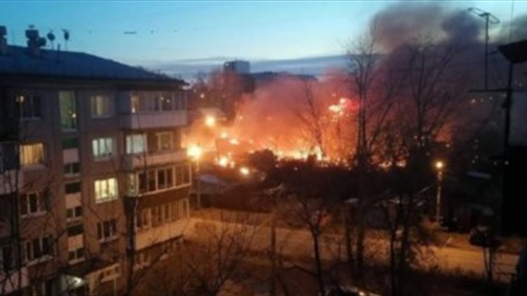 تحطم مقاتلة ومصرع طيارين في روسيا