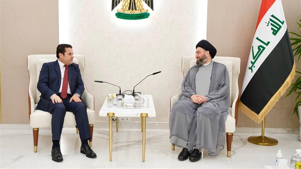 الحكيم يلتقي الأعرجي ويبحثان جملة ملفات بينها أمن العراق