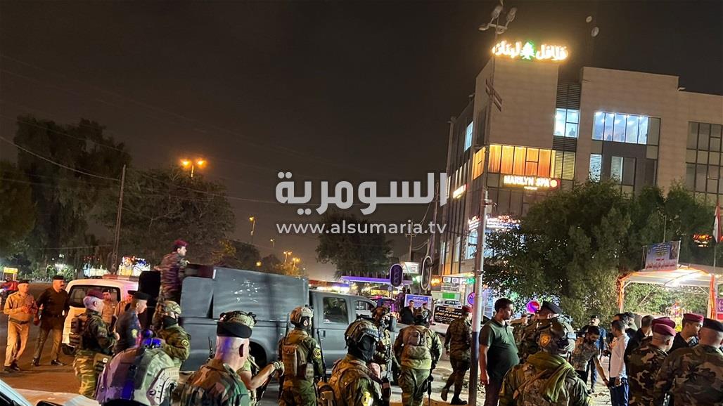 حملة أمنية تطارد تجار المخدرات جنوبي بغداد (صور)