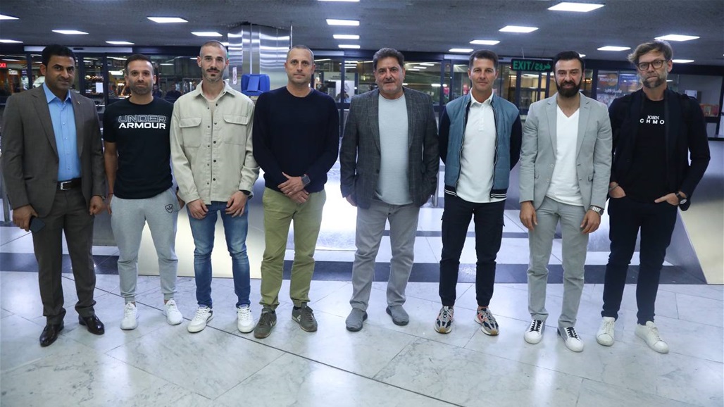 الجهاز الفني الإسباني يصل إلى بغداد لقيادة المنتخب الوطني