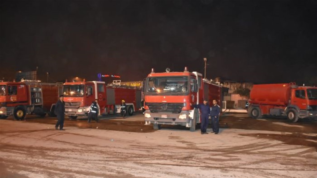 محافظ النجف خلال اتصال مع السوداني: شكلنا لجنتين بشأن حريق المدينة المائية 