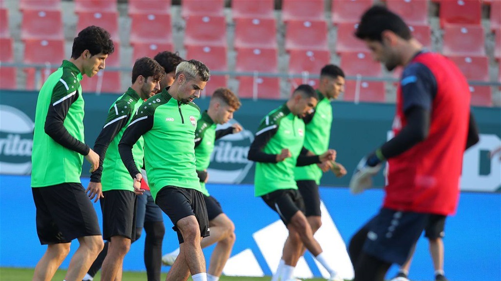 اخر استعدادات المنتخب الوطني قبل مواجهة المكسيك هذه الليلة