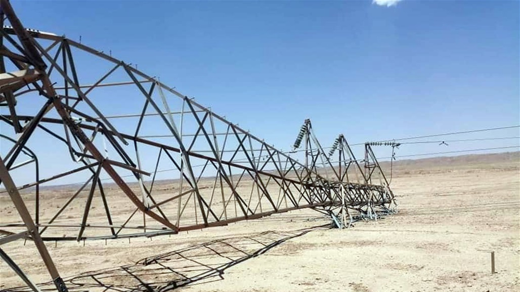 القبض على شخص حاول سرقة اعمدة نقل الطاقة الكهربائية في صلاح الدين