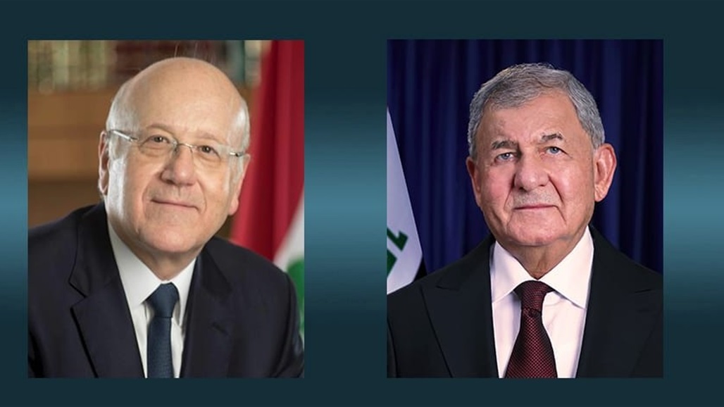 ميقاتي يؤكد لرشيد رغبة لبنان بتوسيع التعاون مع العراق 