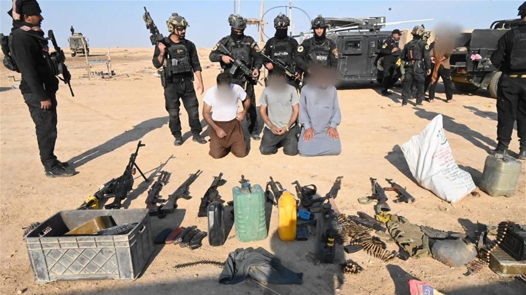 كمين يطيح بخمسة إرهابيين من داعش في صحراء الانبار