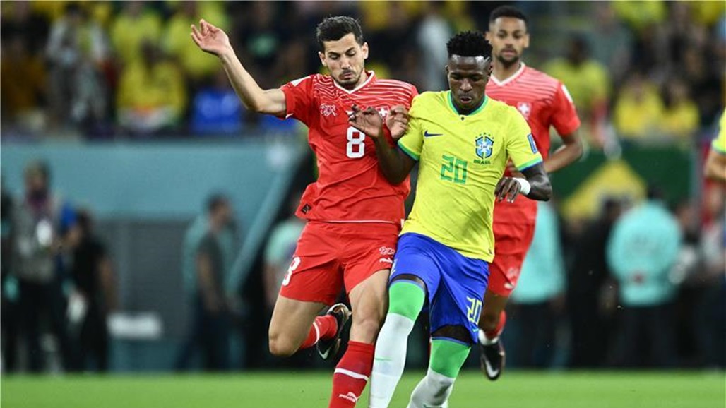 البرازيل تجتاز سويسرا وتتأهل لدور الـ16 من المونديال