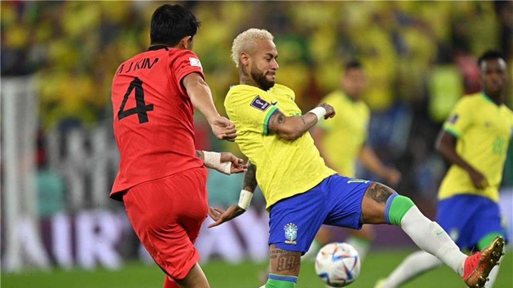 البرازيل تقسو على كوريا الجنوبية وتعبر لربع نهائي المونديال