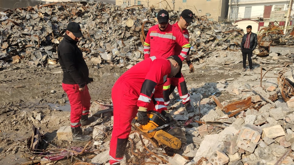 بغداد.. استئناف عمليات البحث والتفتيش الدقيق عن مفقودي حادث حريق الوزيرية 