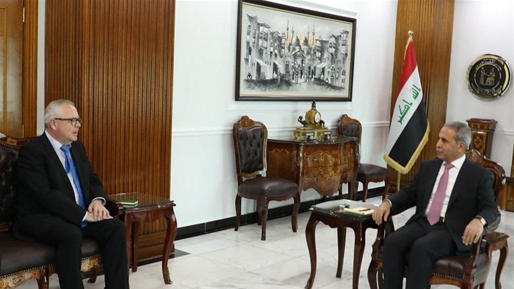 رئيس مجلس القضاء والسفير الفنلندي يبحثان تبادل المعلومات الخاصة بالتنظيمات الارهابية