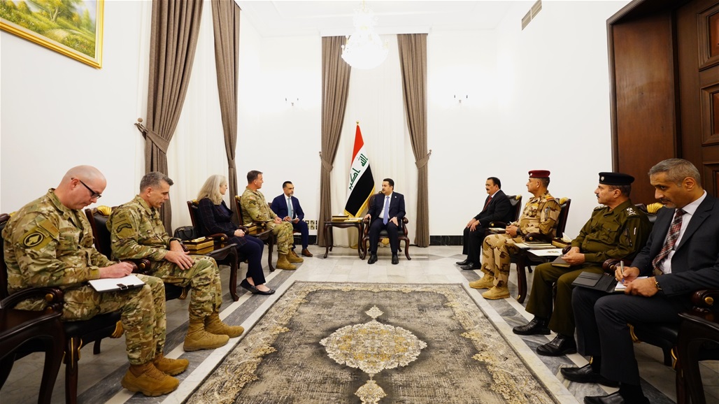 العراق وامريكا يبحثان أوجه التعاون والتنسيق العسكري بين البلدين 