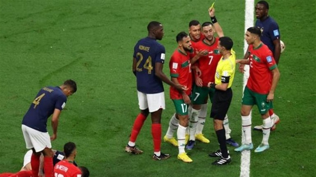 رسميا.. الاتحاد المغربي يحتج على حكم مباراة فرنسا