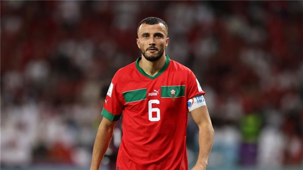 رسمياً.. الركراكي يعلن غياب "رومان سايس"عن مواجهة كرواتيا