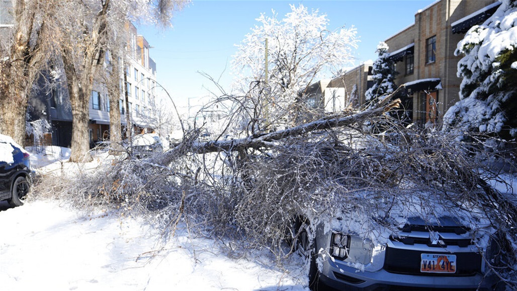 ارتفاع قتلى العاصفة الثلجية إلى 61 في أمريكا