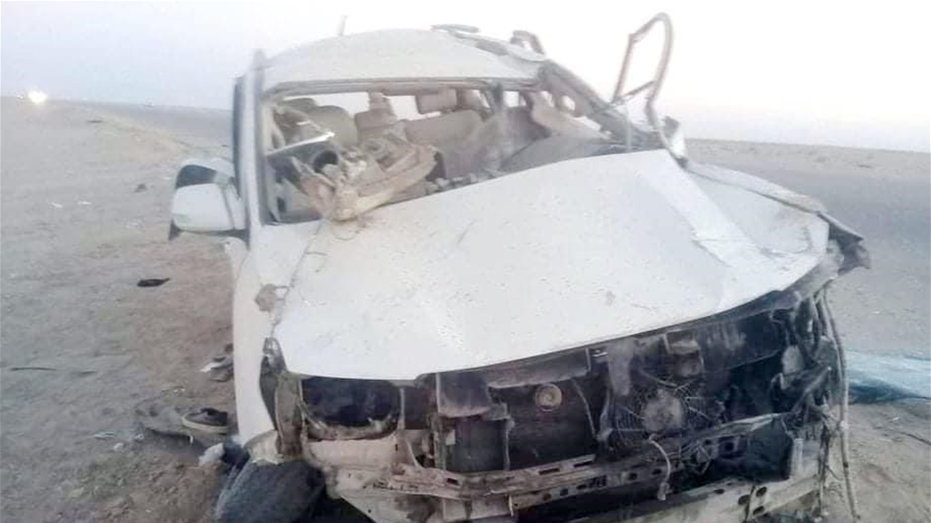 حادث سير يوقع 3 مصابين على طريق ديوانية - بصرة