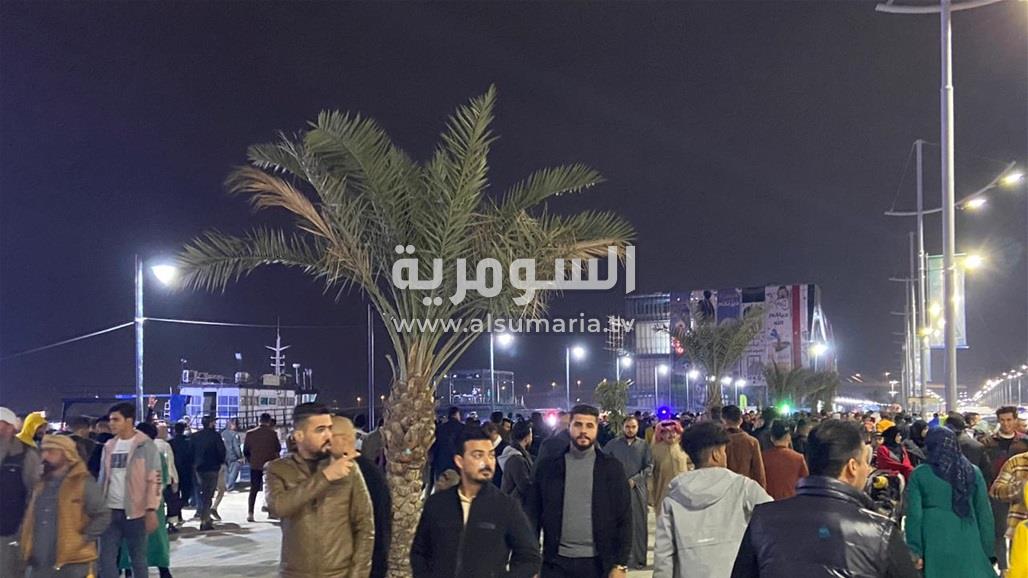 بالصور.. شوارع البصرة قبيل ساعات من انطلاق خليجي 25