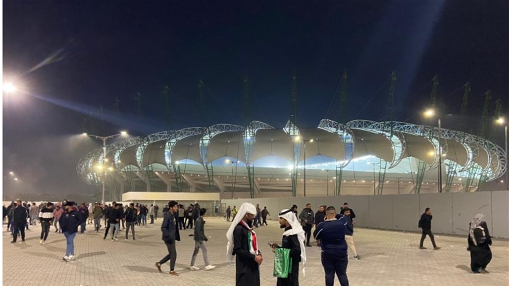 بالصور.. ملعب الميناء خلال مباراة قطر والكويت