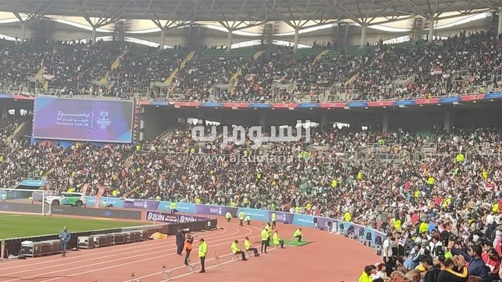 انطلاق مواجهة العراق وقطر في نصف نهائي خليجي 25