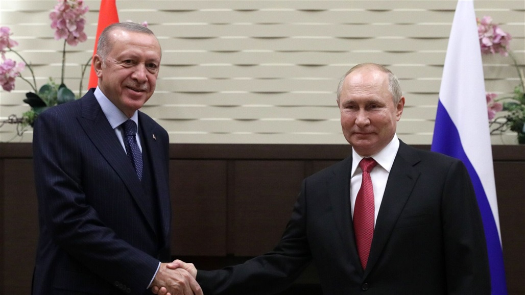 أردوغان يعرض على بوتين الوساطة من أجل سلام دائم بين روسيا وأوكرانيا